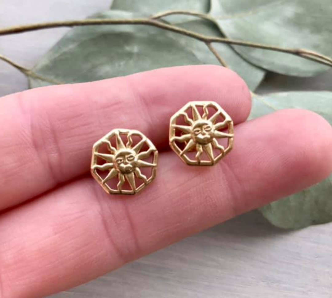 Sun Earrings