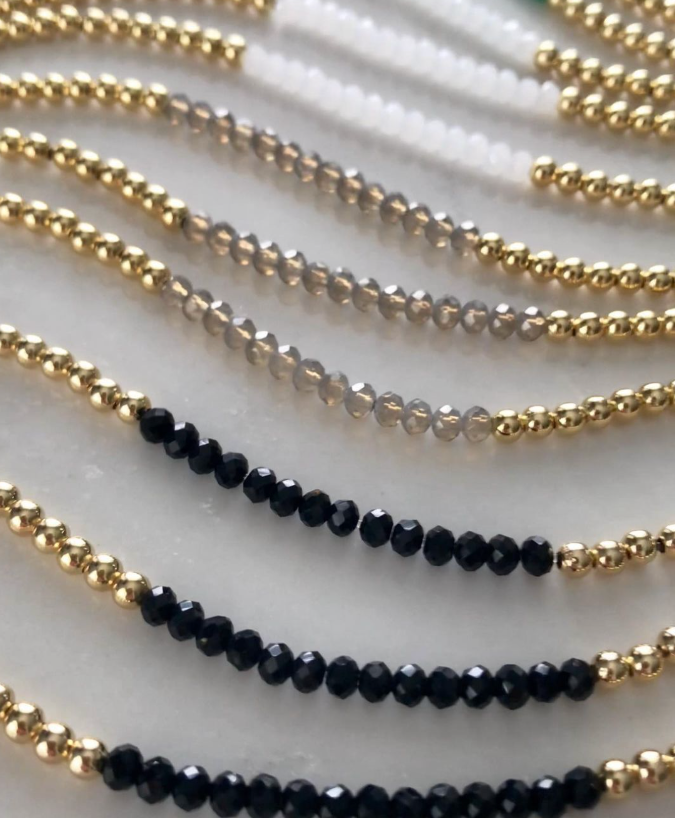 Gold Beaded Bracelet
