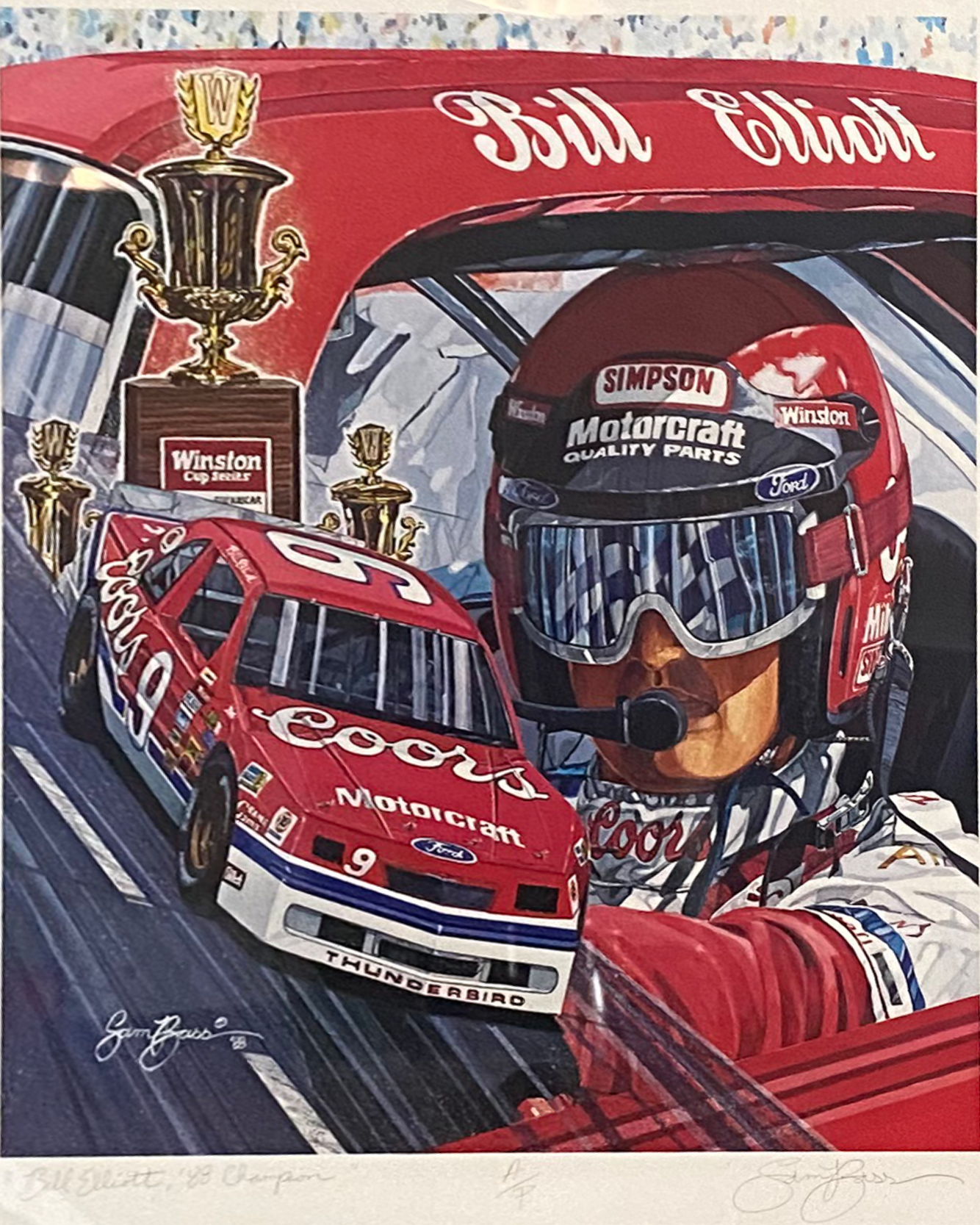 Bill Elliott, '88 Champion A/P