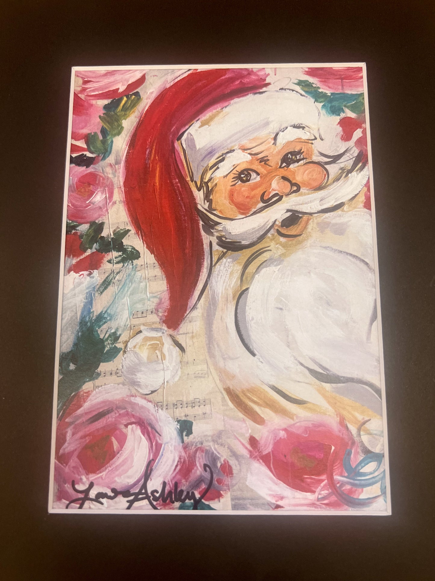 Vintage Santa with Hat