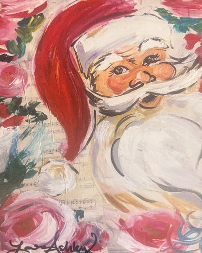 Vintage Santa with Hat