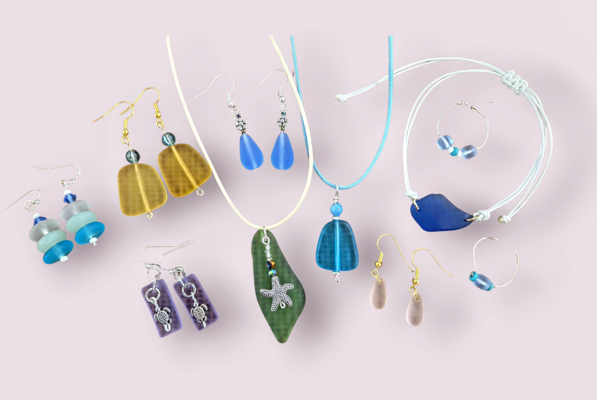 Sea Glass Jewelry Workshop with Janie Lewandowski