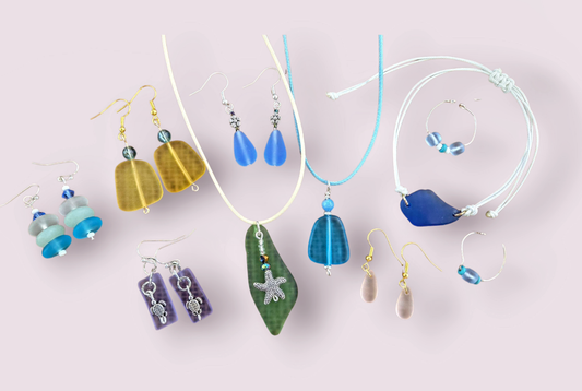 Sea Glass Jewelry Workshop with Janie Lewandowski