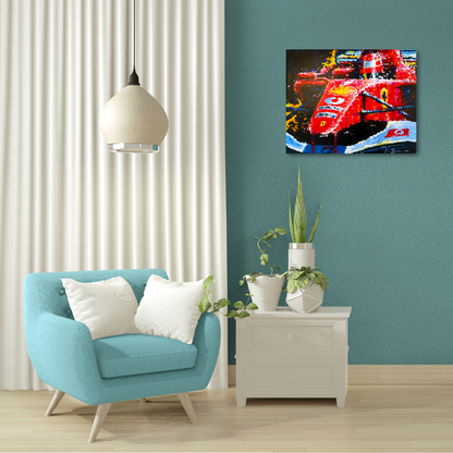 Schumacher - Michael in the Ferrari