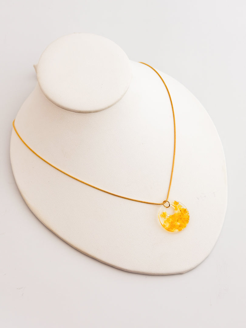Citrine Pendant Necklace