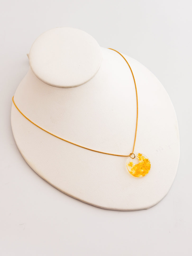 Citrine Pendant Necklace