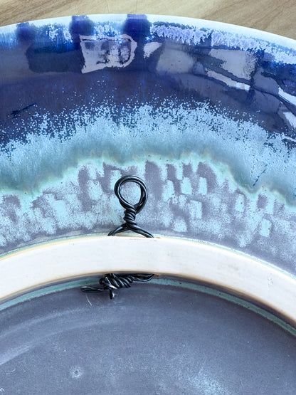 Cobalt Crystal Platter
