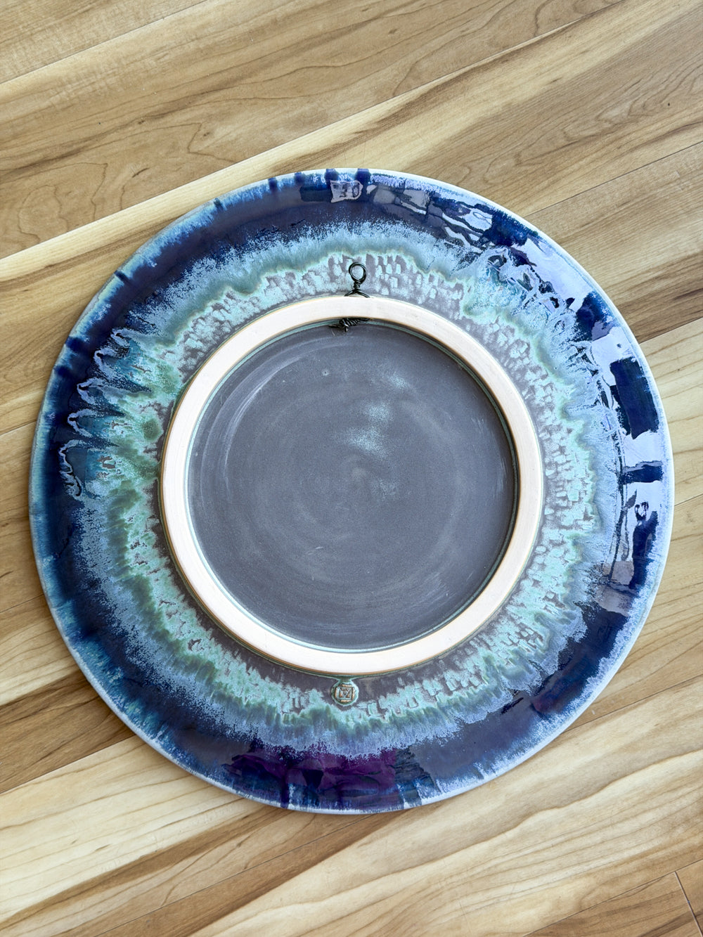 Cobalt Crystal Platter