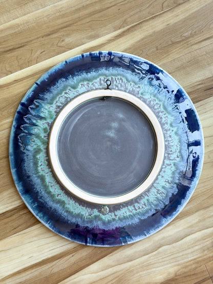 Cobalt Crystal Platter