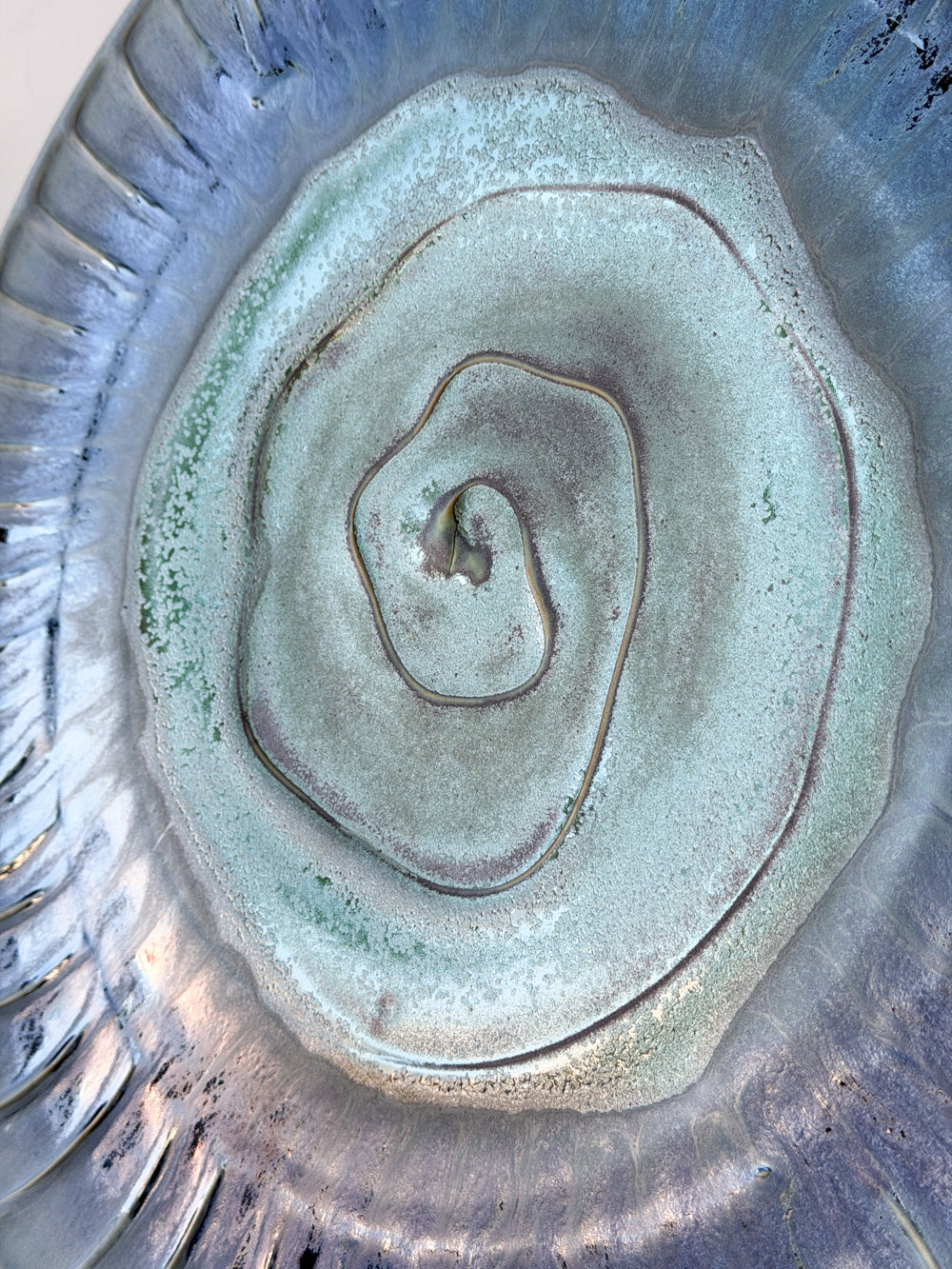 Cobalt Crystal Platter