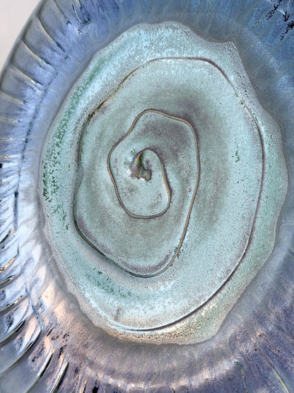 Cobalt Crystal Platter