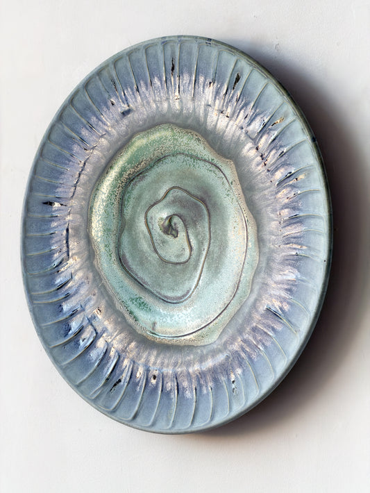 Cobalt Crystal Platter