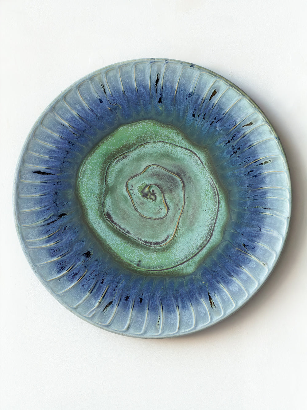 Cobalt Crystal Platter