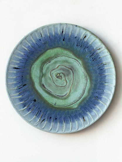 Cobalt Crystal Platter