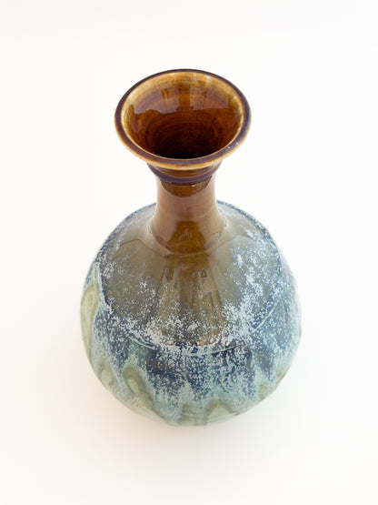Crystal Blue Vase