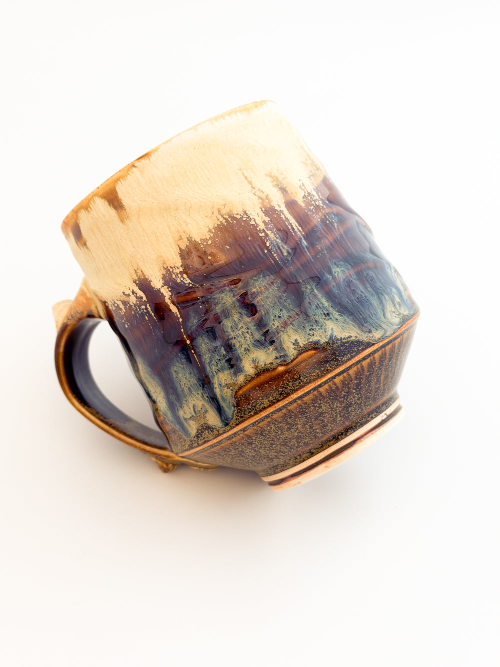 Tenmoku Flux Mug