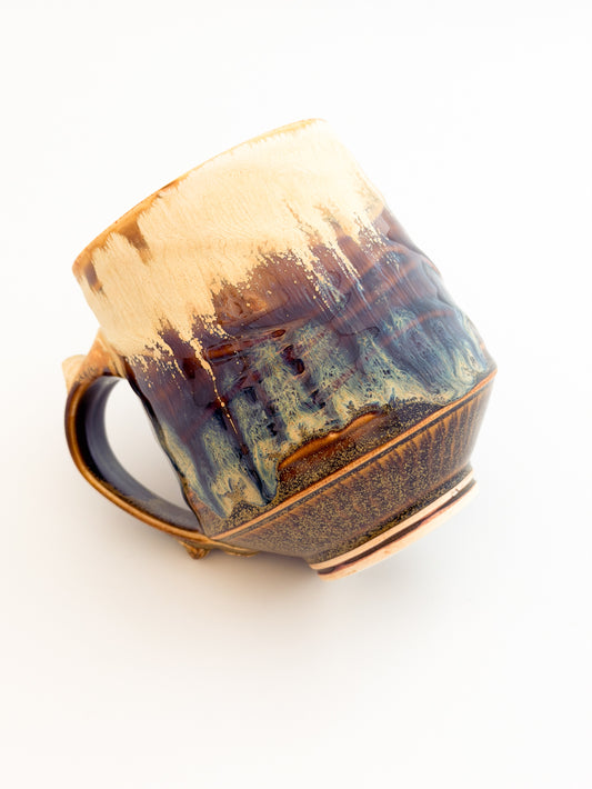 Tenmoku Flux Mug