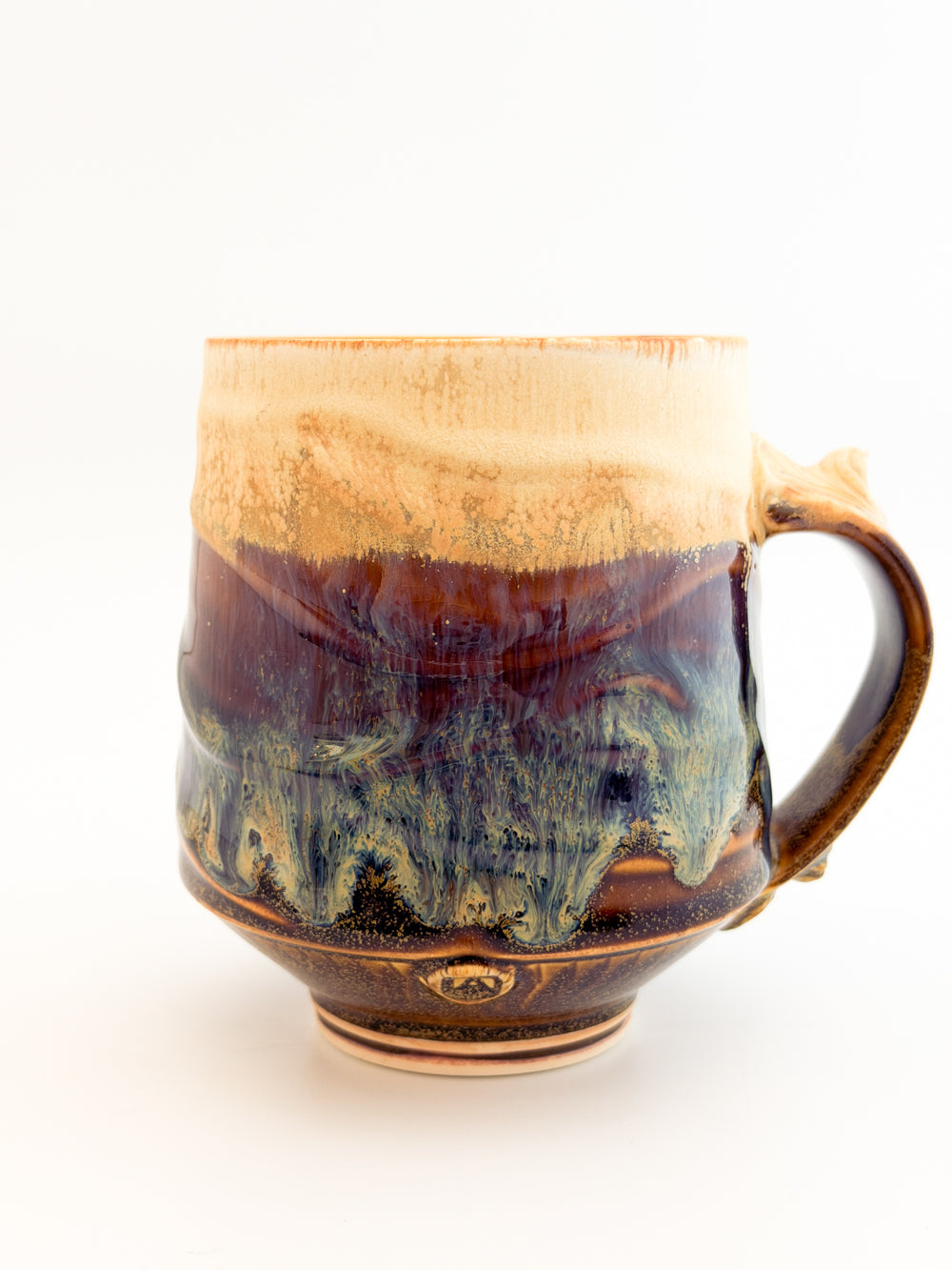 Tenmoku Flux Mug