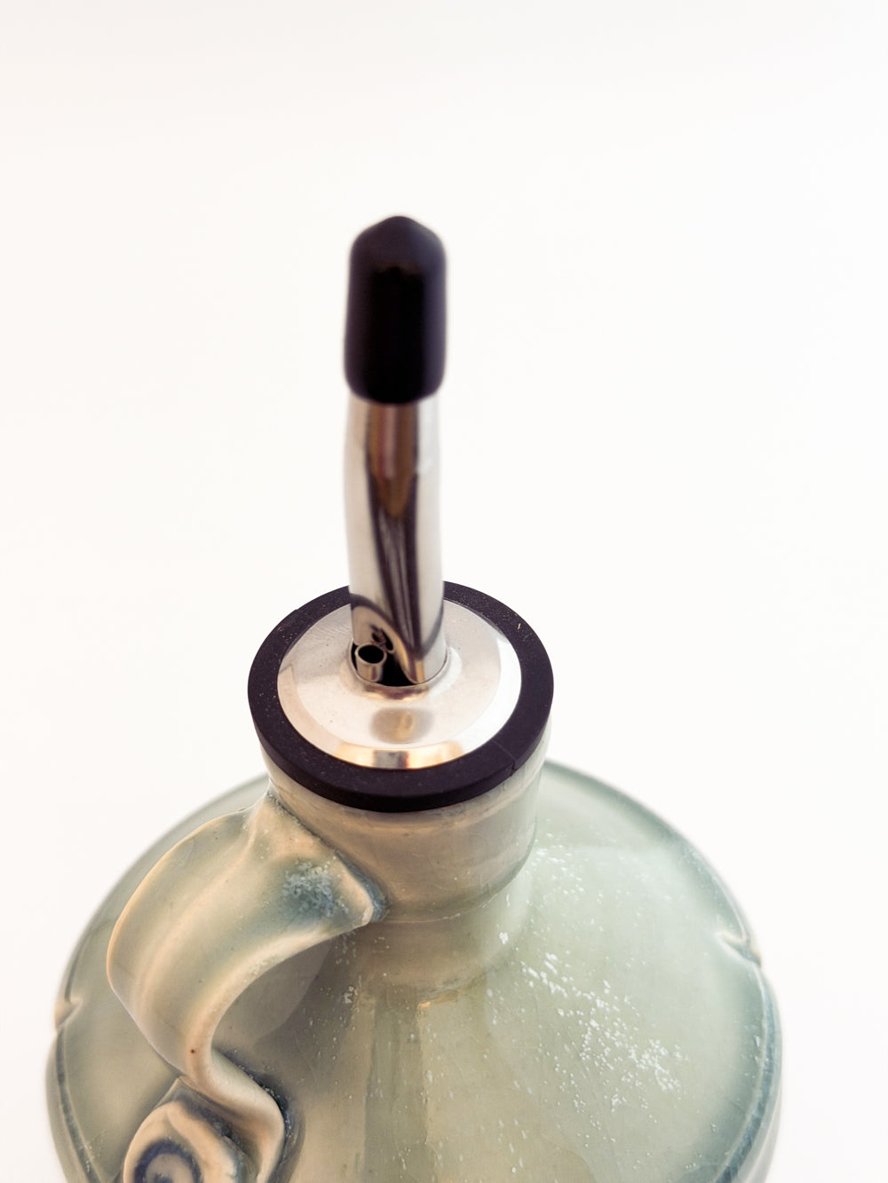 Blue Olive Oil Dispenser