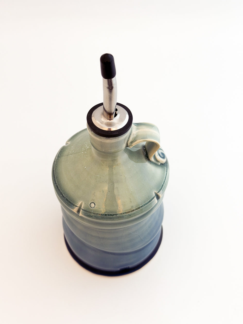 Blue Olive Oil Dispenser