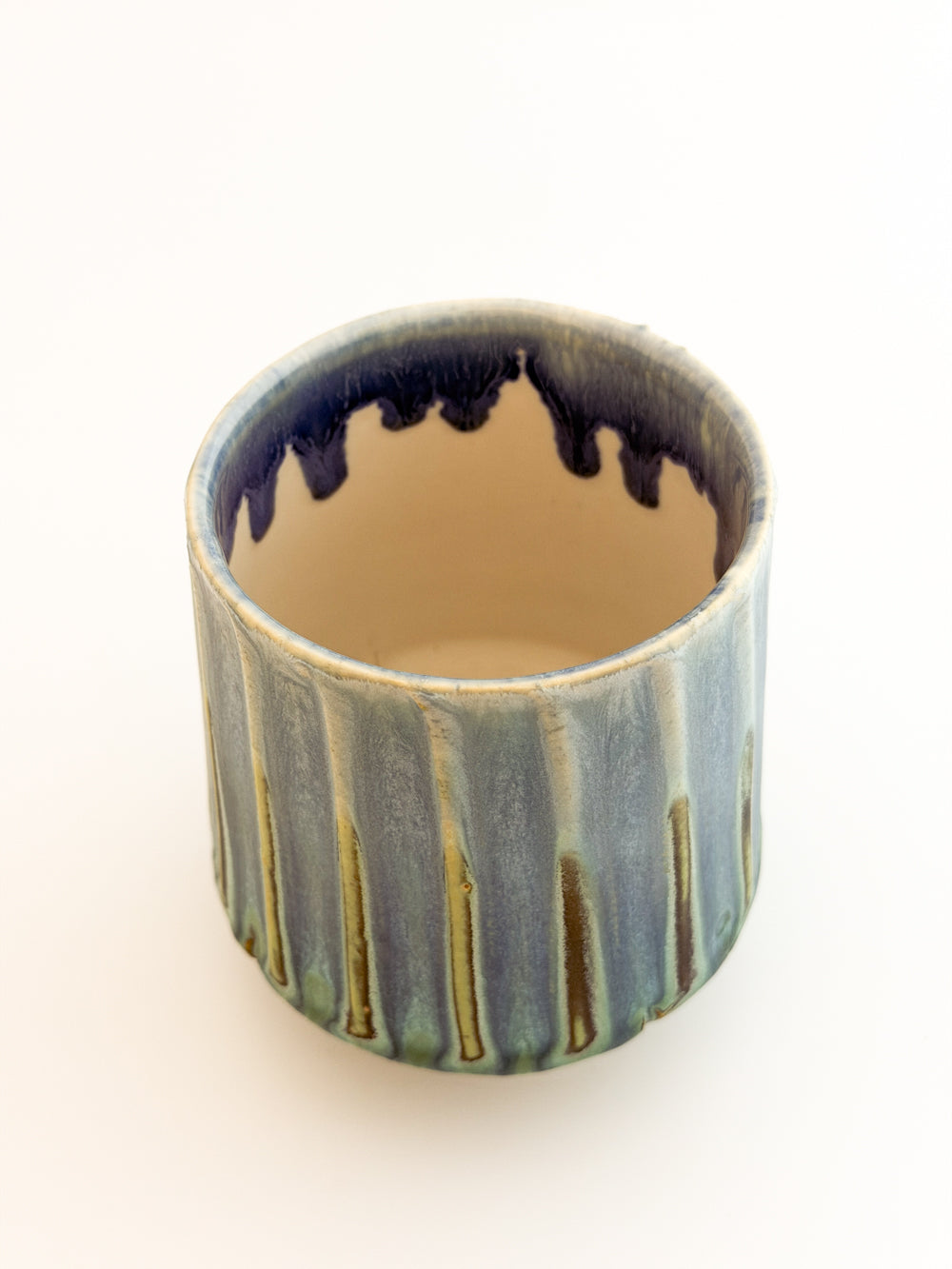 Blue Matte Mug