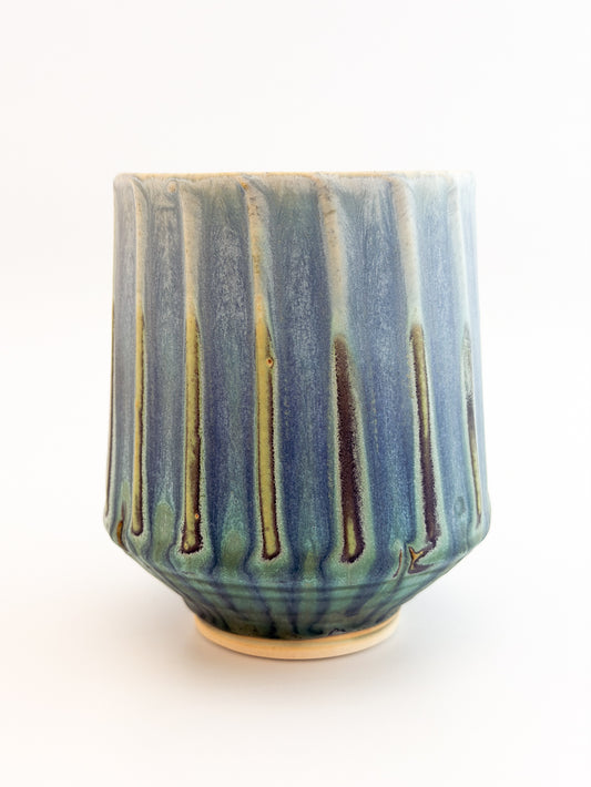 Blue Matte Mug