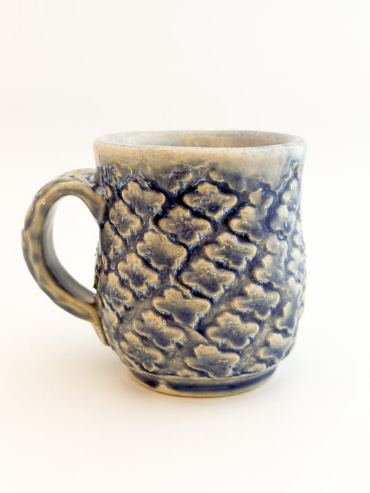 Purple Rosette Mug