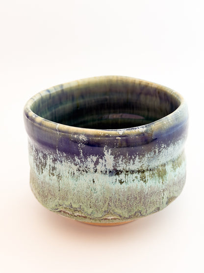 Blue Matte Tea Bowl