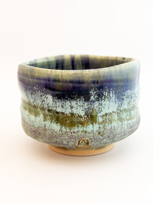 Blue Matte Tea Bowl