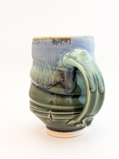Copper Blue Mug
