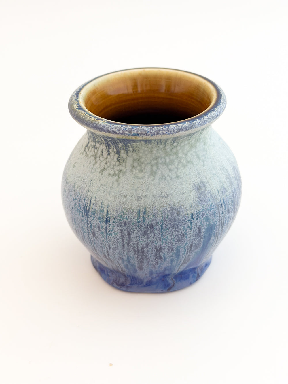 Copper Blue Vase