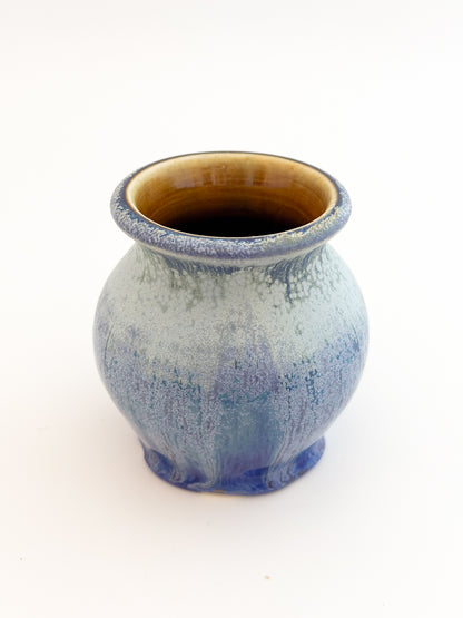 Copper Blue Vase