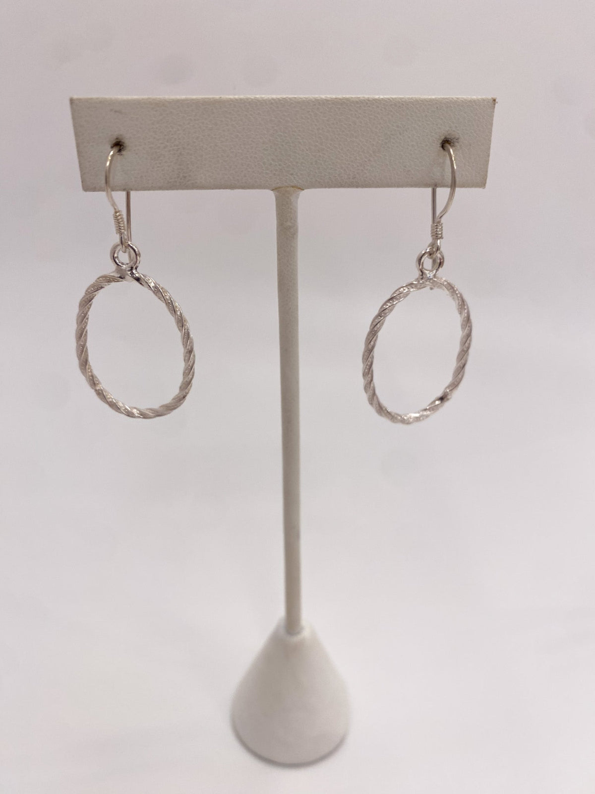 Oval Hoop Earrings