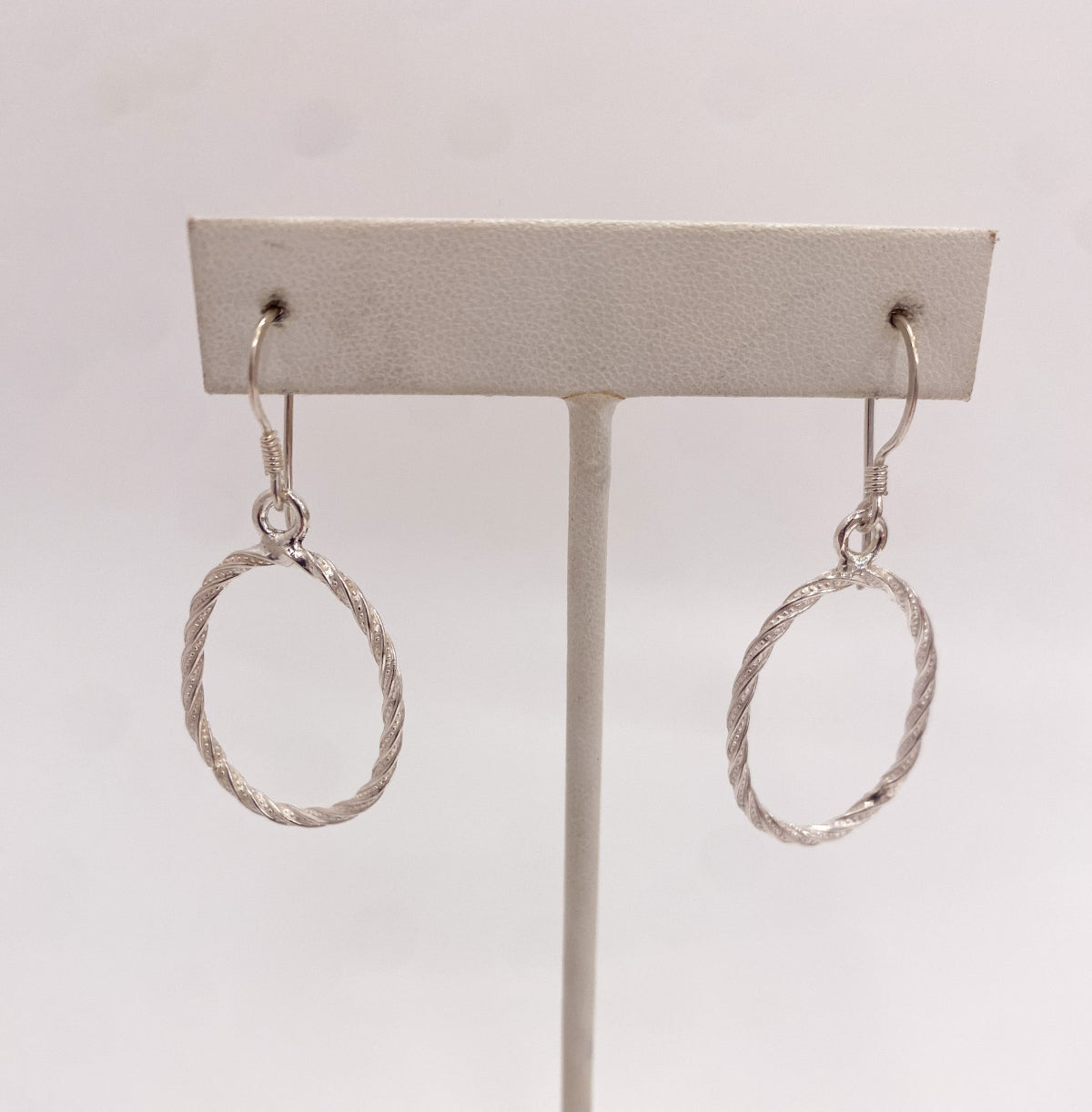 Oval Hoop Earrings