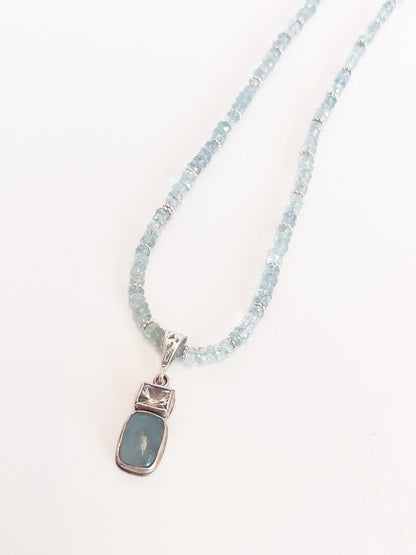 Aquamarine Necklace