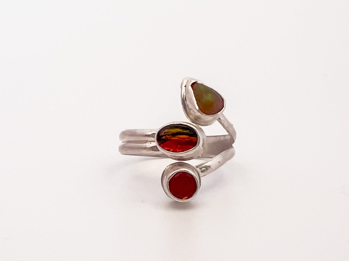 Mexican Fire Opal Ring