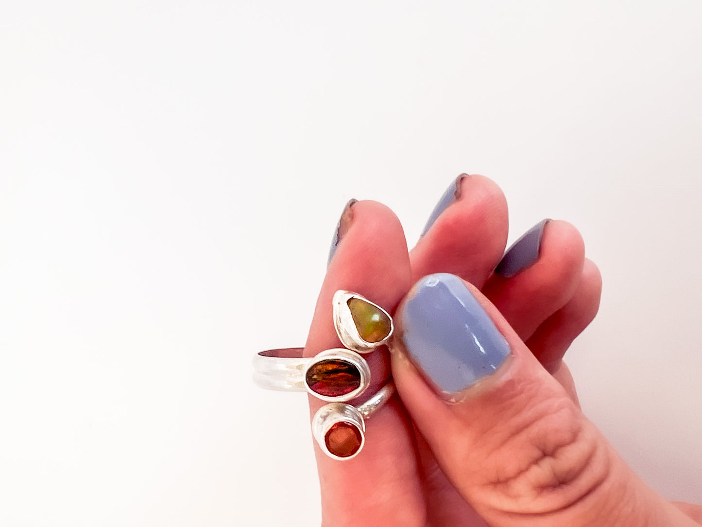 Mexican Fire Opal Ring