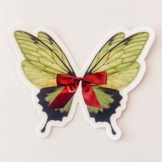 Bow Butterfly Sticker