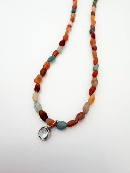 Gobi Desert Beaded Necklace