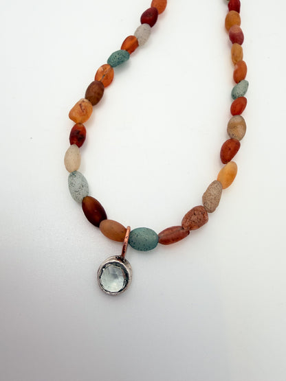 Gobi Desert Beaded Necklace