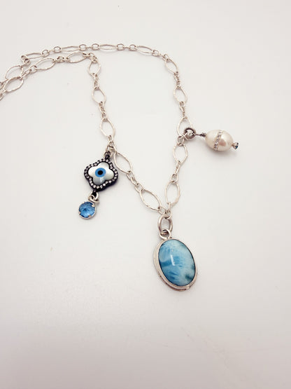 Evil Eye Charm Necklace