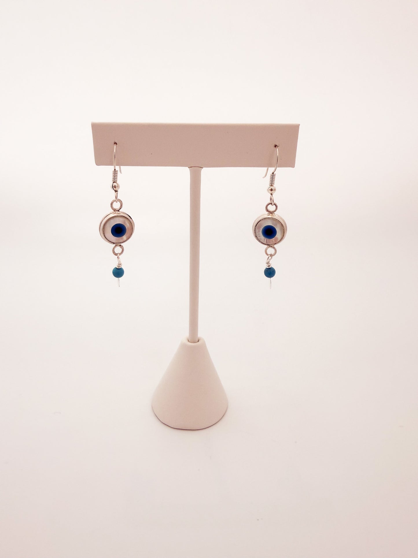 Double-Sided Evil Eye Earrings