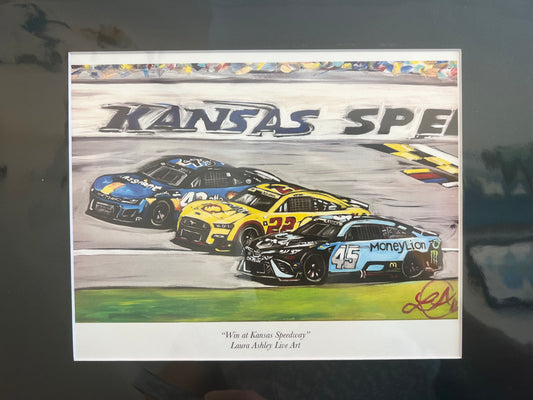 Win at Kansas Speedway