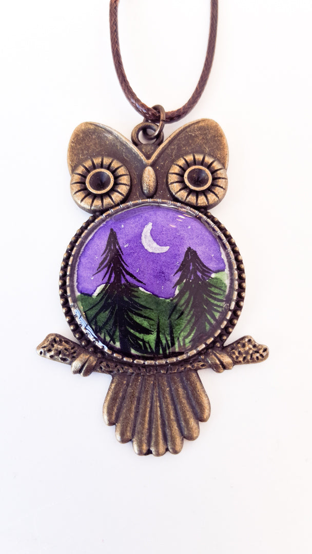 Owl Necklace