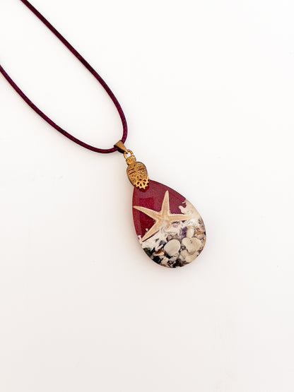 Starfish Resin Necklace