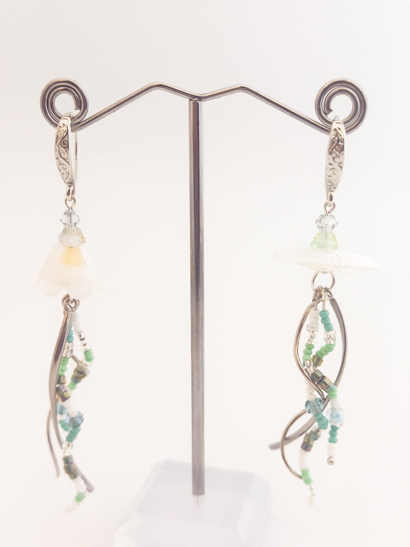 Water Lily Earrings