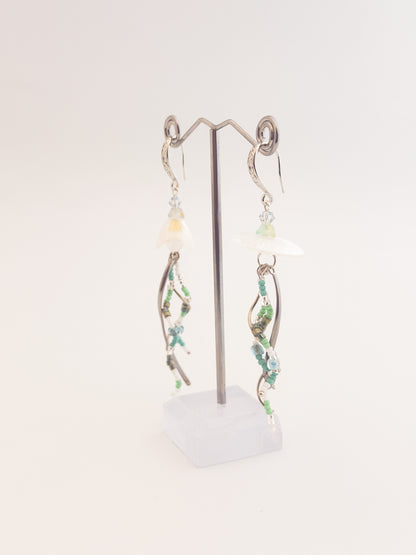 Water Lily Earrings