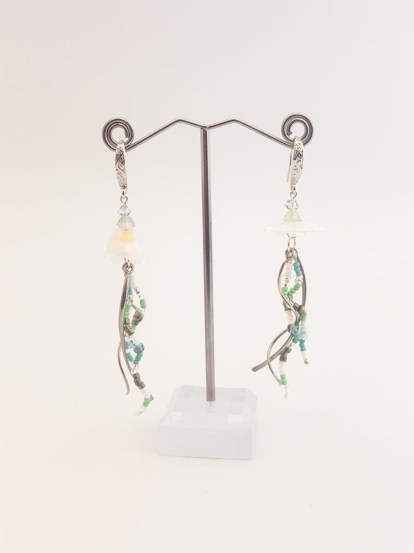 Water Lily Earrings