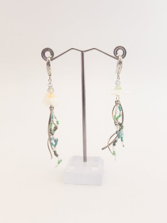 Water Lily Earrings