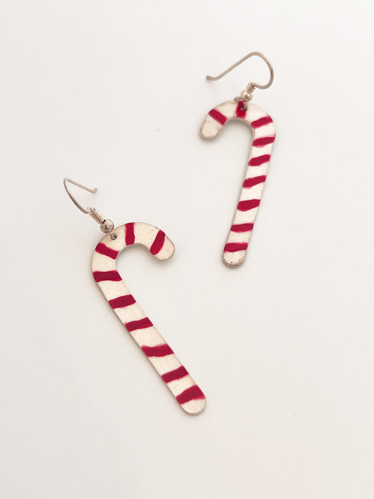 Candy Cane Earrings